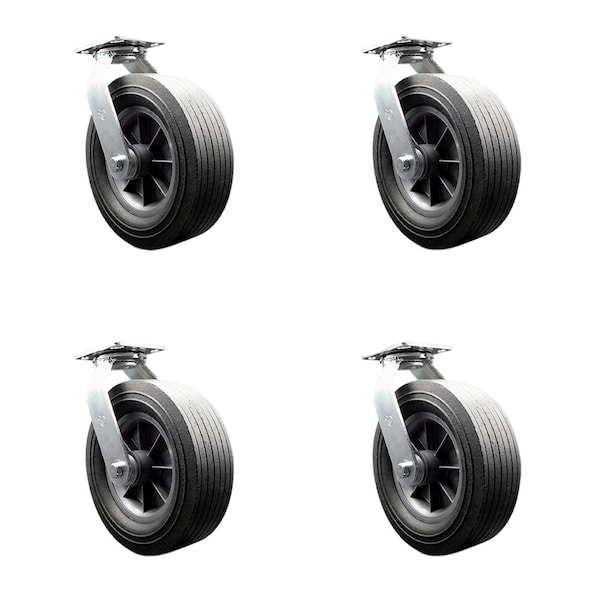 Greenlee GMX Cart Caster Set - MA6065 GMX Material Cart - 4 Swivel Casters - SCC